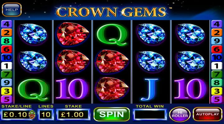 Crown Gems Slot Screenshot